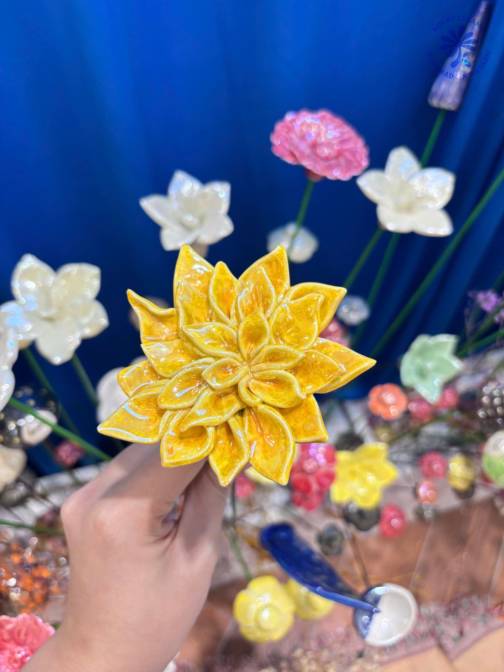 Multi-Layered Ceramic Blossom - 1
