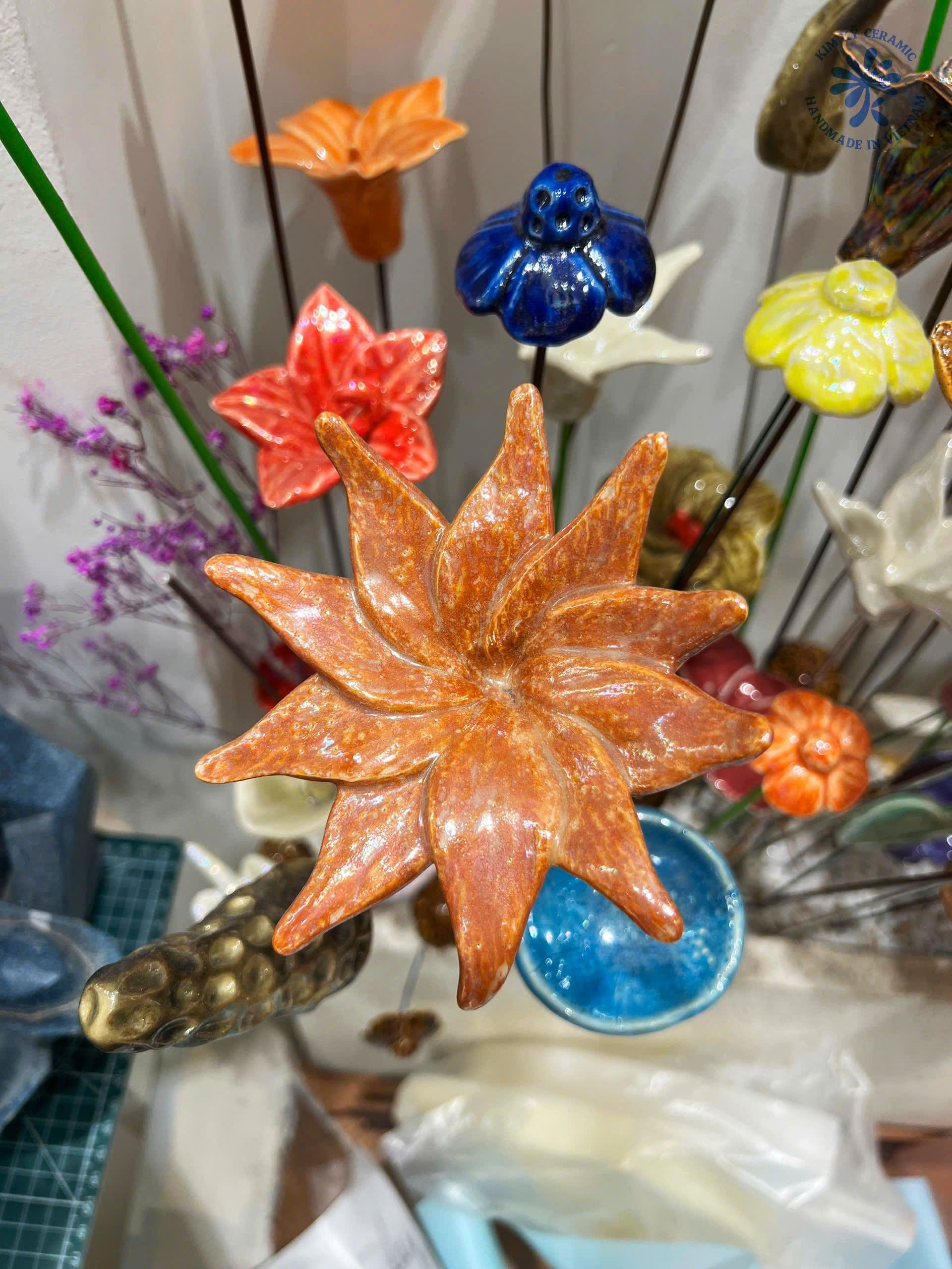 Multi-Layered Ceramic Blossom - 2