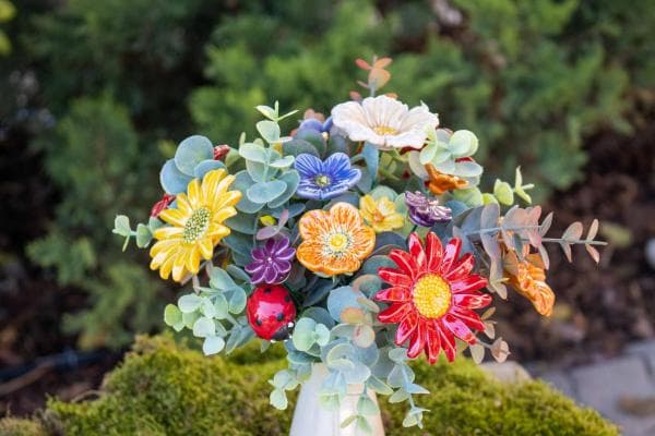 Bó Hoa Gốm Nắng Mùa Thu - 4